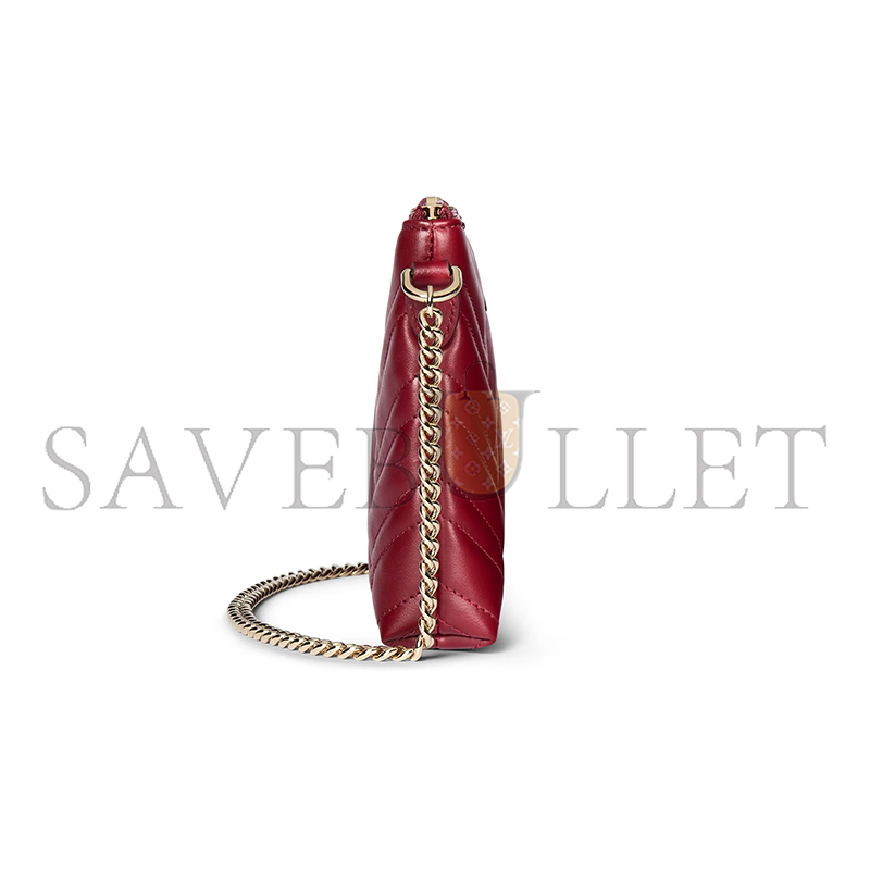 GUCCI GG MARMONT POCHETTE WITH CHAIN 837742 (21*15*3.5cm)